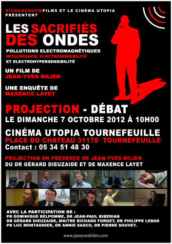 Projection-Débat : le dimanche 7 octobre 2012 à 10 heures au cinéma UTOPIA à Tournefeuille