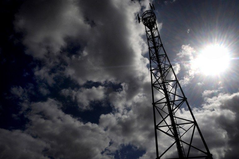 Une antenne relais, dans le Finistère, en 2009.